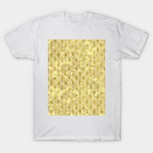 GOLD Christmas Trees Festive Season T-Shirt